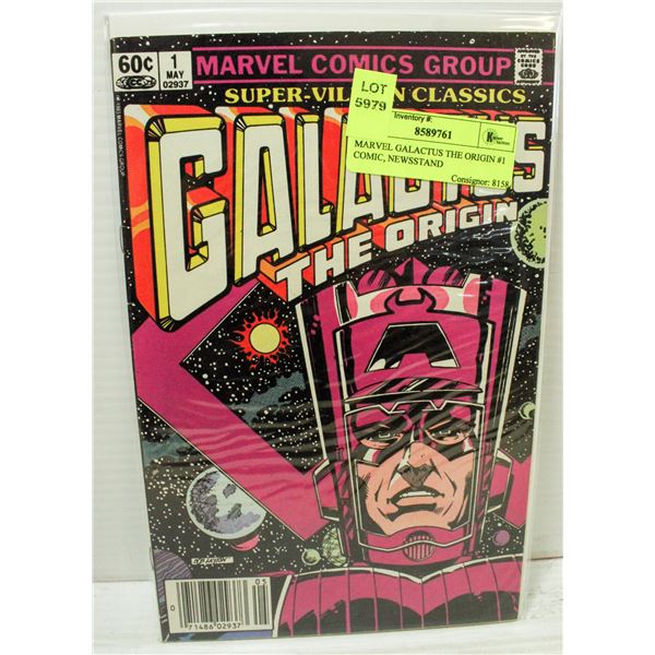 MARVEL GALACTUS THE ORIGIN #1 COMIC, NEWSSTAND