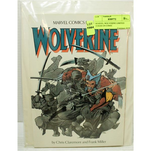 MARVEL WOLVERINE LIMITED SERIES GN COMIC