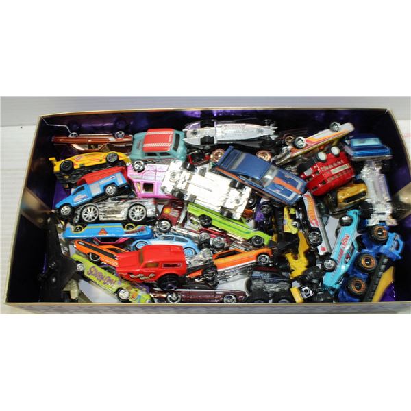 BOX FULL OF OLD HOTWHEELS & MORE