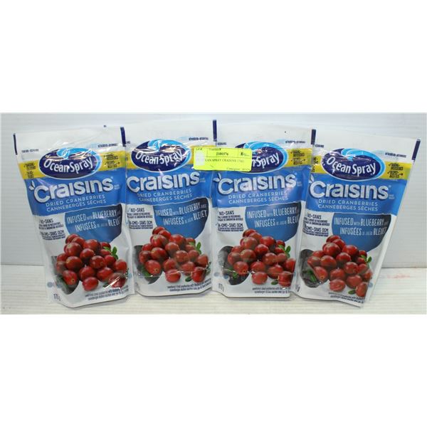 4X OCEAN SPRAY CRAISINS 170G