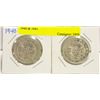 Image 1 : 2 ENGLISH SILVER SHILLING COINS 1940 & 1941
