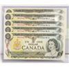 Image 2 : 5 X 1973 CONSECUTIVE UNCIRCULATED DOLLAR BILLS