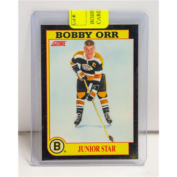 BOBBY ORR ROOKIE POSE INSERT CARD