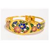 Image 2 : NEW CLOISONNE BANGLE COPPER/BRONZE