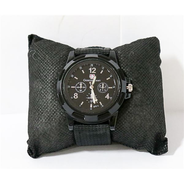 GENIUS ARMY WATCH BLACK ON BLACK