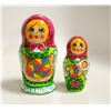 HAND PAINTED RUSSIAN MATRIOSHKA NESTING DOLLS