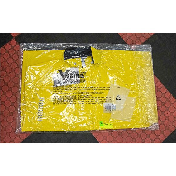 VIKING 3XL YELLOW RAIN COAT