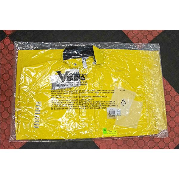 VIKING 3XL YELLOW RAIN COAT