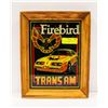 Image 1 : YELLOW METALIC TRANS AM RETRO MIRROR 15" X 11"