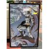 Image 1 : FRAMED DC BATMAN PICTURE APPROX 24" X 36"