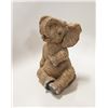 Image 1 : 8" DECORATIVE SITTING ELEPHANT STATUE