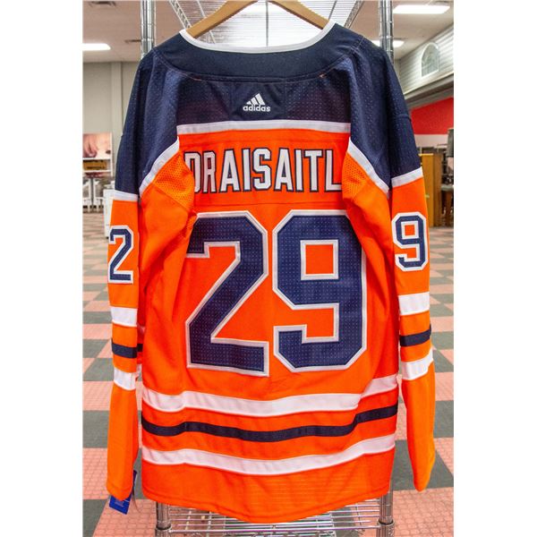 EDMONTON OILERS LEON DRAISAITL ADIDAS JERSEY #29