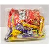 Image 1 : BAG LOT OF 24 BRAND NAME ASSORTED CHOCOLATE BARS