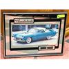 Image 1 : 23"X17" BLUE THUNDERBIRD MIRROR