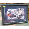 Image 1 : EDMONTON OILERS FRAMED TOMMY SALO PRINT 25" X 32"