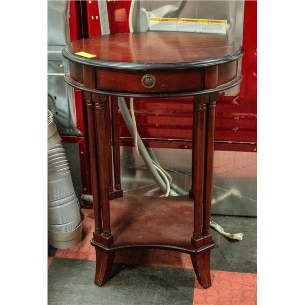 BOMBAY AND COMPANY END TABLE WITH DRAWER