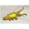 Image 1 : BRASS SCARUB APPROX 8" LONG 2" TALL