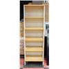 Image 1 : 5-TIER WOOD SHELVING UNIT WITH LEGS