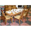 Image 1 : DINING ROOM TABLE WITH 4 SIDE CHAIRS & 2 CAPTIANS