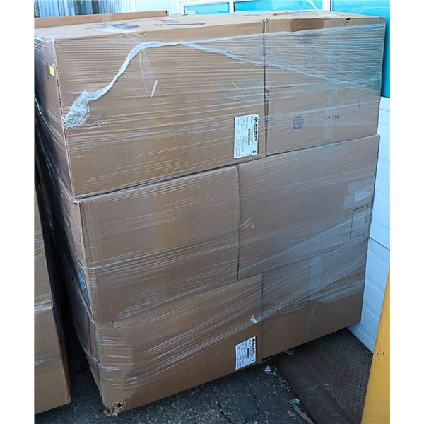 PALLET OF 12 CASES OF NEW PLASTIC 473ML BOTTLES