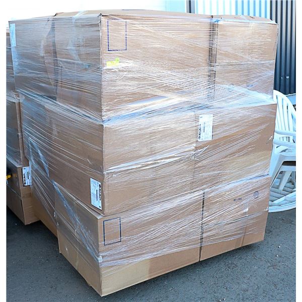 PALLET OF 12 CASES OF NEW PLASTIC 473ML BOTTLES