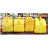 Image 1 : LOT OF 4 - 5 GALLON JERRY CANS