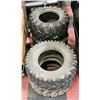Image 1 : 4 BEARCLAW QUAD TIRES FRONT 25X10-12 BACK 25X12.5-
