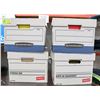 Image 1 : 4 BANKERS BOXES WITH ASSORTED FILERS