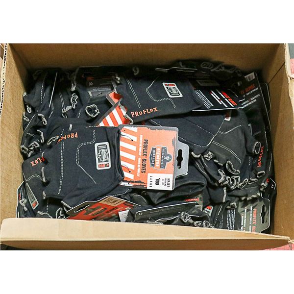 LOT OF ERGODYNE PROFLEX FINGERLESS GLOVES S: L