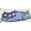 3 PAIR BLUE ONE PIECE COVERALLS SIZE 56