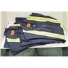 2 PAIR DARK BLUE ONE PIECE COVERALLS SIZE 44T