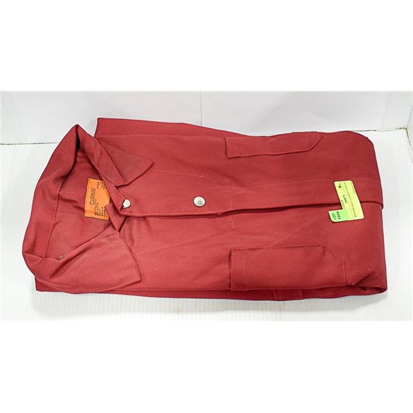 RED ONE PIECE COVERALLS SIZE 60T