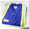 Image 1 : BLUE BIB COVERALLS SIZE 56R W/ REFLECTOR STRIPS