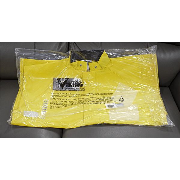 VIKING 3XL YELLOW RAIN COAT