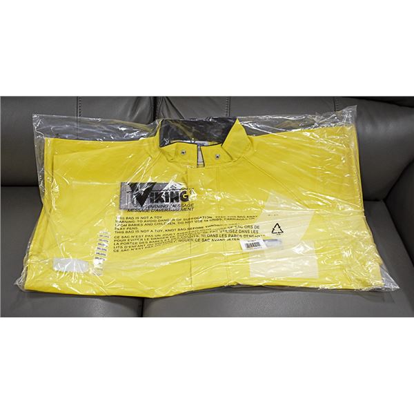 VIKING 3XL YELLOW RAIN COAT