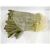 Image 1 : LOT OF 12 SUPERIOR KEVLAR CUT RESISTANT GLOVES S:8