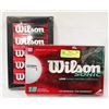 Image 1 : 15 PACK WILSON TURBO GOLF BALLS NEW IN BOX