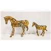 Image 1 : PAIR OF HOME DECOR HORSES