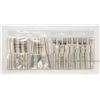 Image 2 : BOX WITH NEW FLATWARE INCLUDING BARENTHAL 6-PC