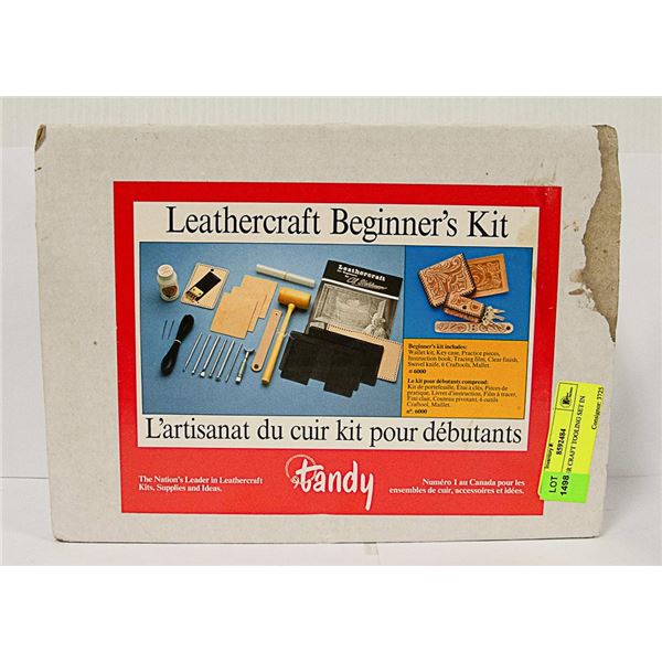 LEATHER CRAFT TOOLING SET IN BOX