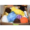 Image 1 : BOX OF ASSORTED YARN