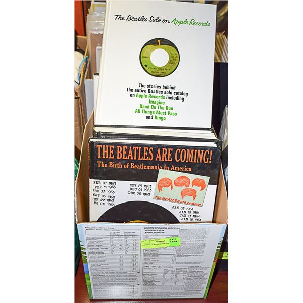 LOT OF 12 BEATLES BOOKS