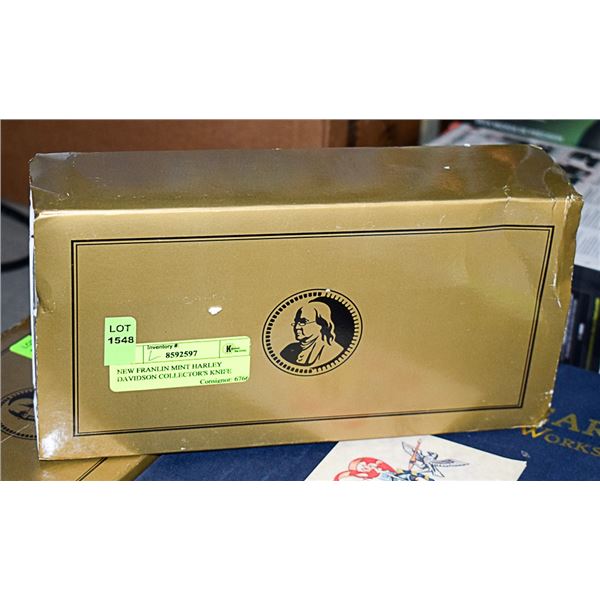 FRANKLIN MINT HARLEY DAVIDSON COLLECTOR'S KNIFE