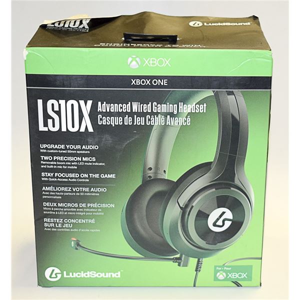 LUCID SOUND LS10X ADVANCED WIRED GAMING HEADSET