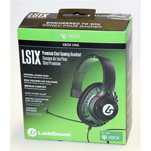 LUCID SOUND  LS1X CHAT HEADSET FOR XBOX ONE