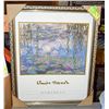 Image 1 : MONET "NYMPHIS" FRAMED PICTURE 16 X 20