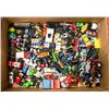 BOX LOT OF VINTAGE TOY CARS HOT-WHEELS ETC