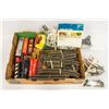 Image 1 : FLAT LOT OF TRAIN TOY ITEMS