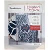 BROOKSTONE HEATED THROW 50 X 60 4 HEAT SETTINGS