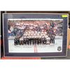 Image 1 : 2004 EDMONTON OILERS FRAMED HERITAGE CLASSIC